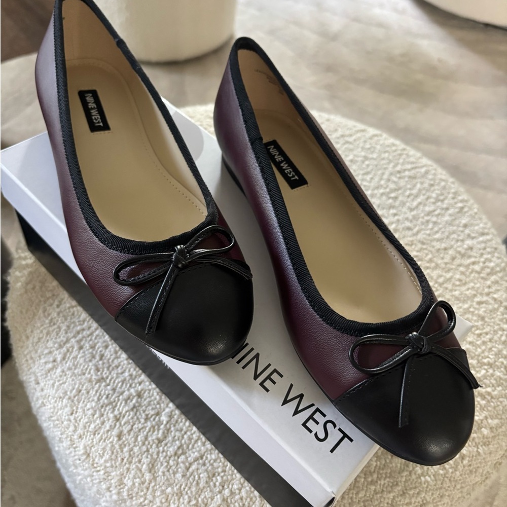 NINE WEST Jolee flats brand new 6.5